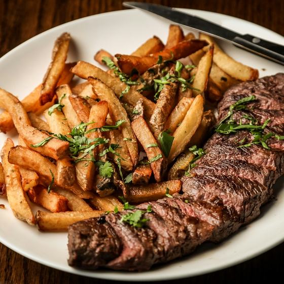 Bifsteak et frites FADL FOOD